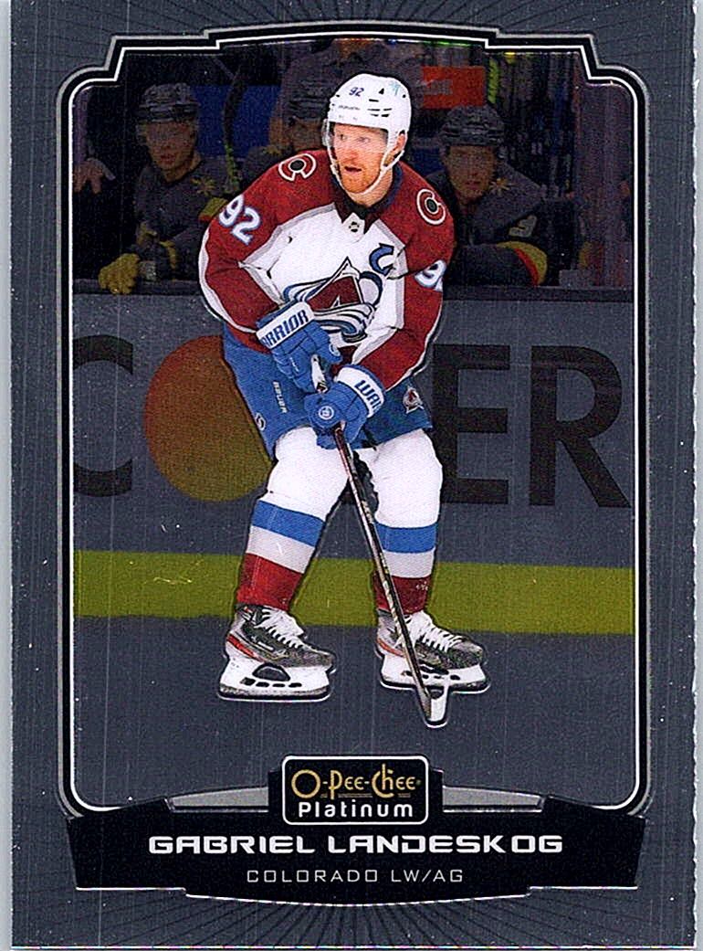 2022-23 O-Pee-Chee Platinum Gabriel Landeskog #117 front