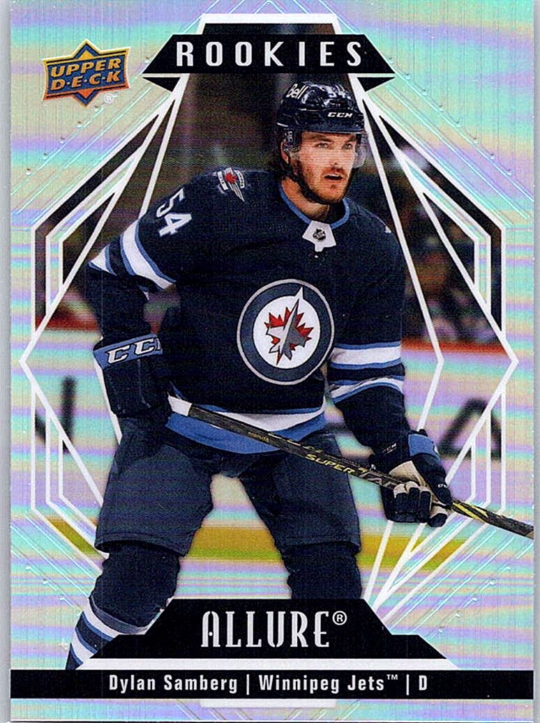 2022-23 Upper Deck Allure Dylan Samberg #139 RC front