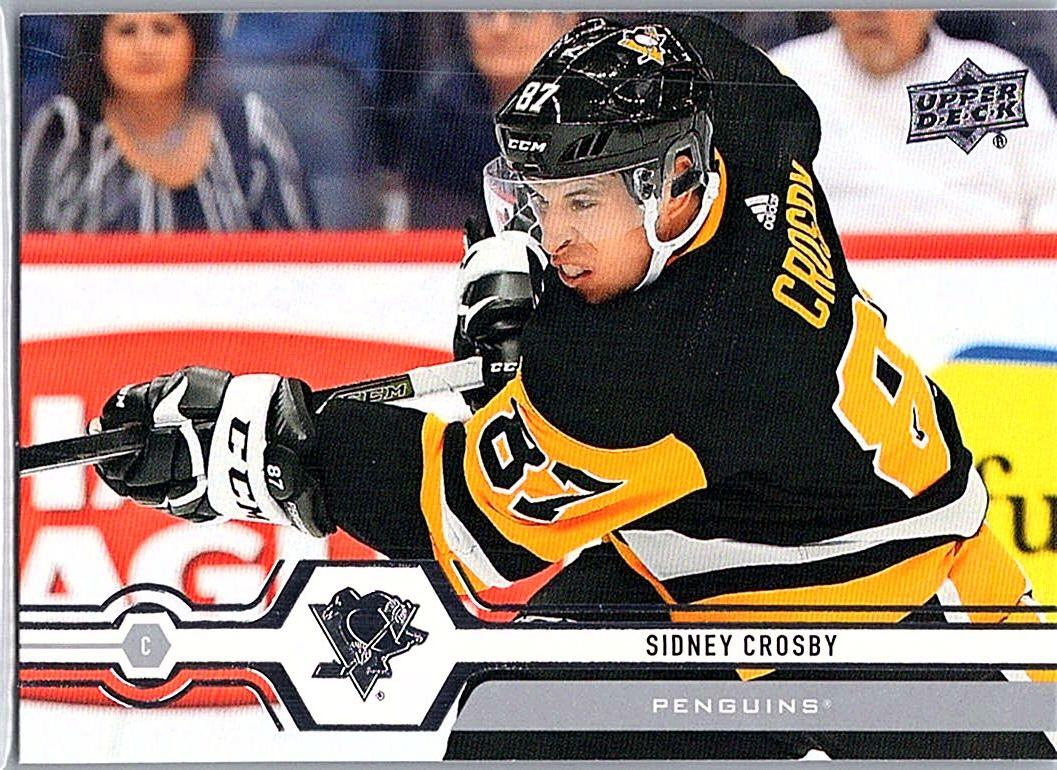 2019-20 Upper Deck Sidney Crosby #100 front