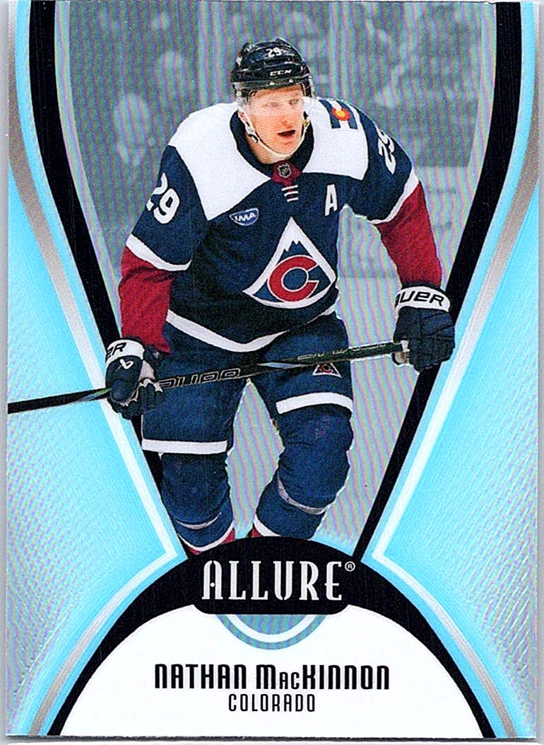 2025-26 Upper Deck Allure Nathan MacKinnon #19 front