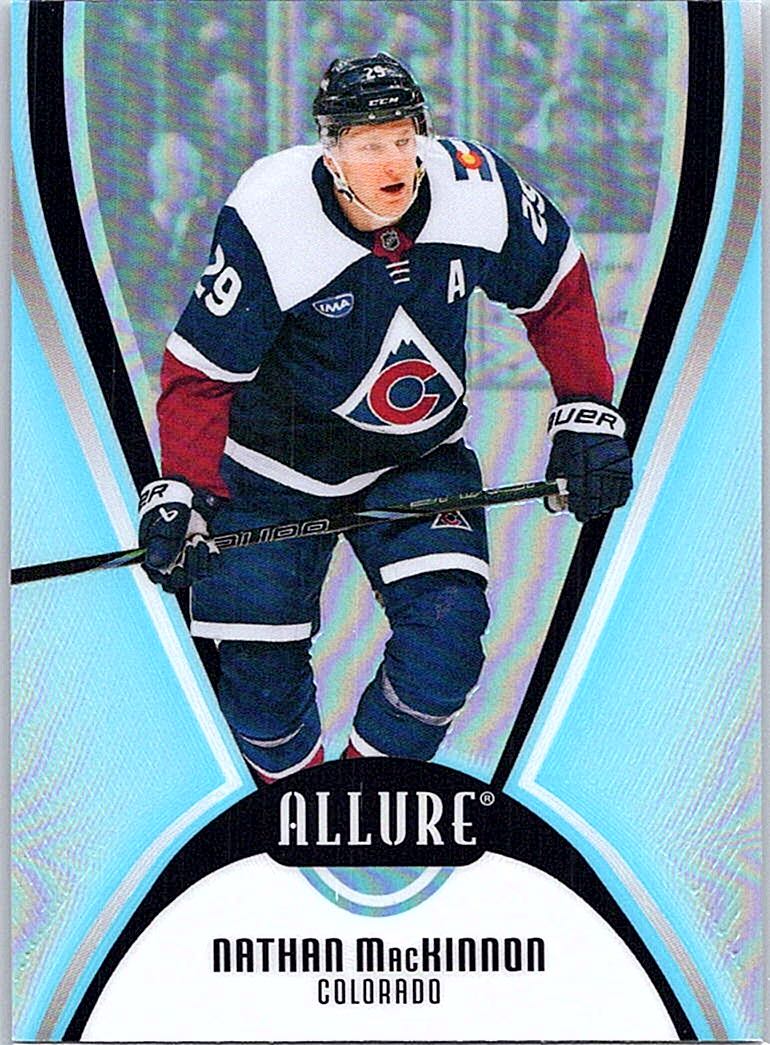 2025-26 Upper Deck Allure Nathan MacKinnon #19 front