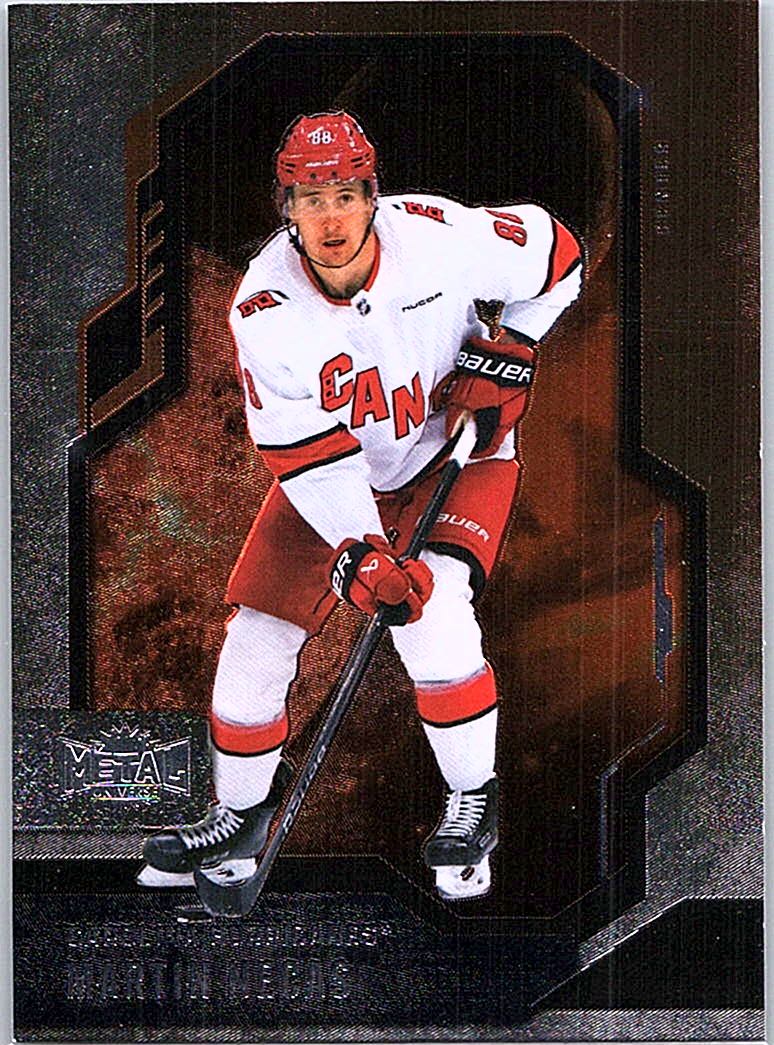 2024-25 SkyBox Metal Universe Martin Necas #24 front