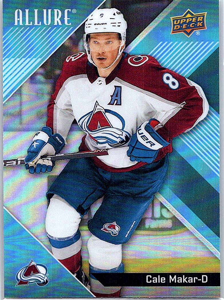 2024-25 Upper Deck Allure Cale Makar #8 front