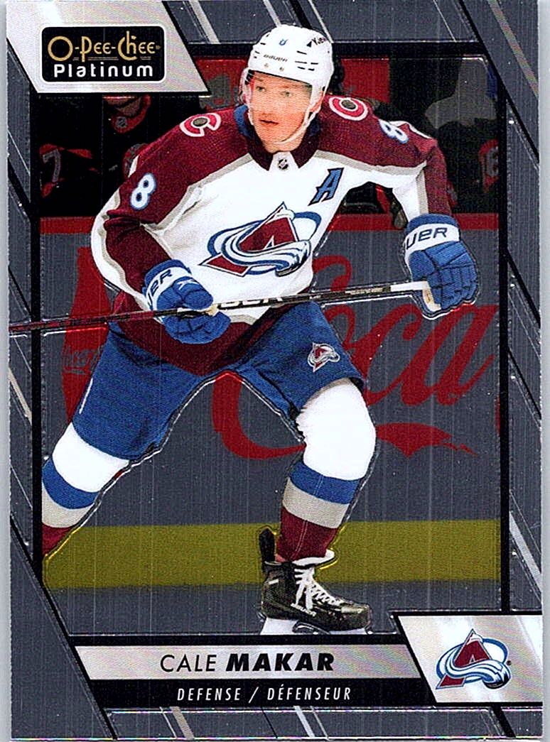 2023-24 O-Pee-Chee Platinum Cale Makar #2 front