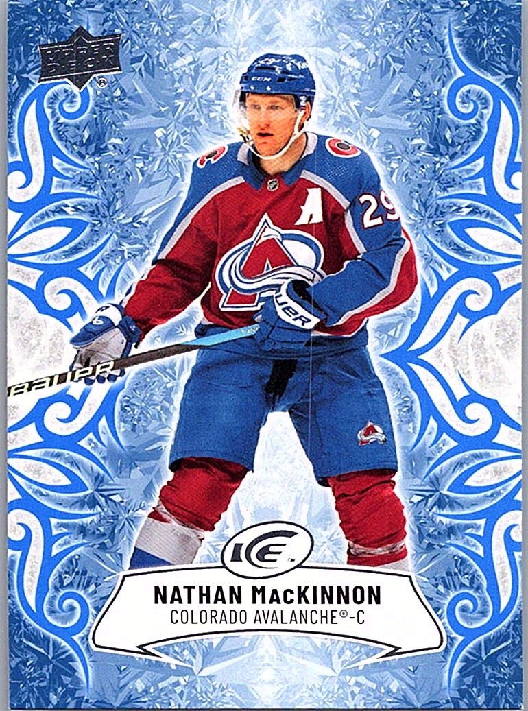 2024-25 Upper Deck Ice Nathan MacKinnon #97 front