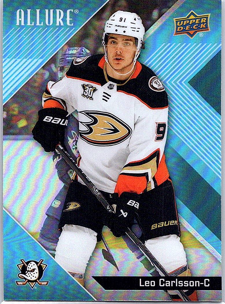 2024-25 Upper Deck Allure Leo Carlsson #26 front