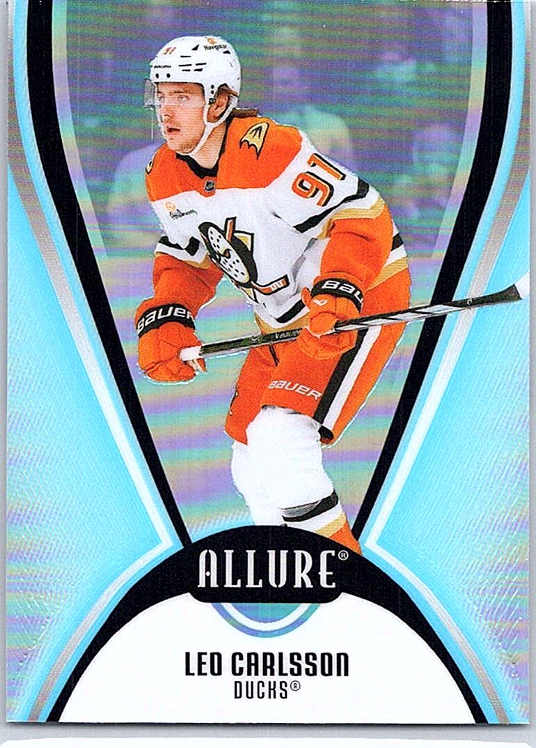 2025-26 Upper Deck Allure Leo Carlsson #2 front