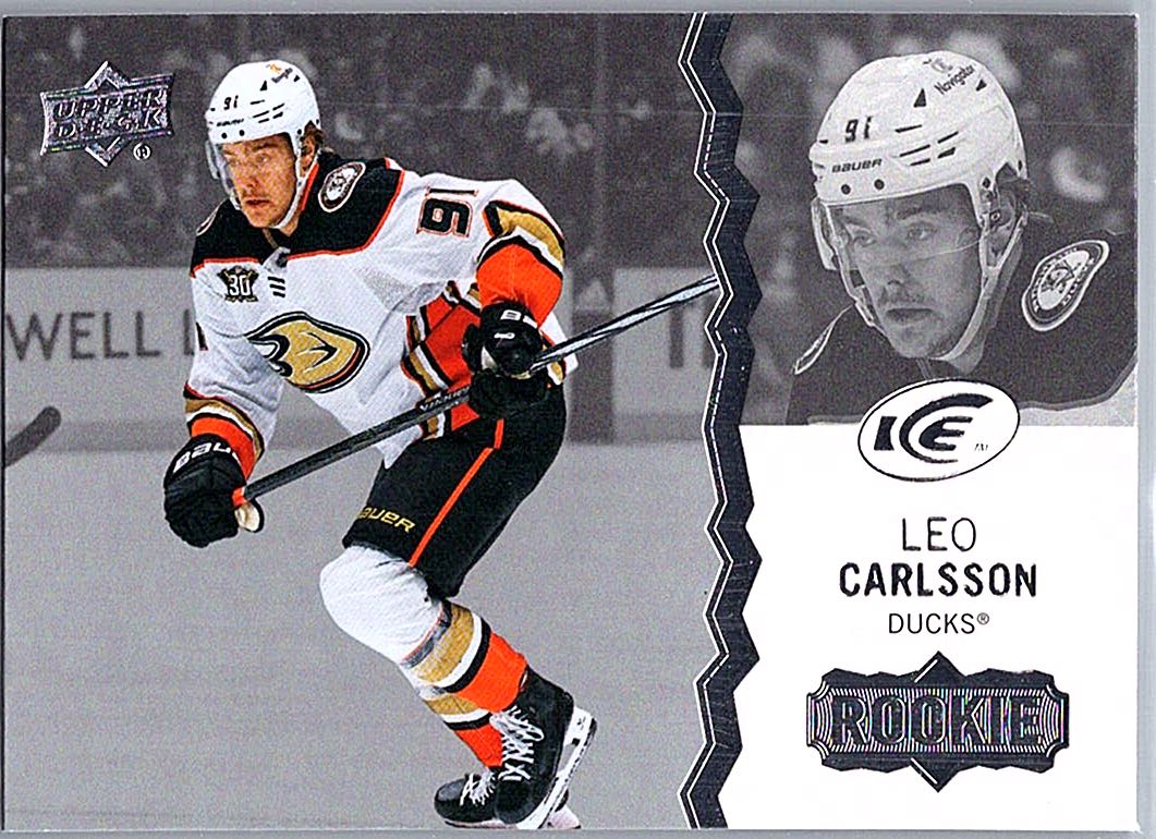 2023-24 Upper Deck Ice Leo Carlsson #254 front