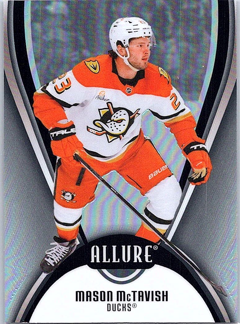 2025-26 Upper Deck Allure - Black Rainbow Mason McTavish #69 front