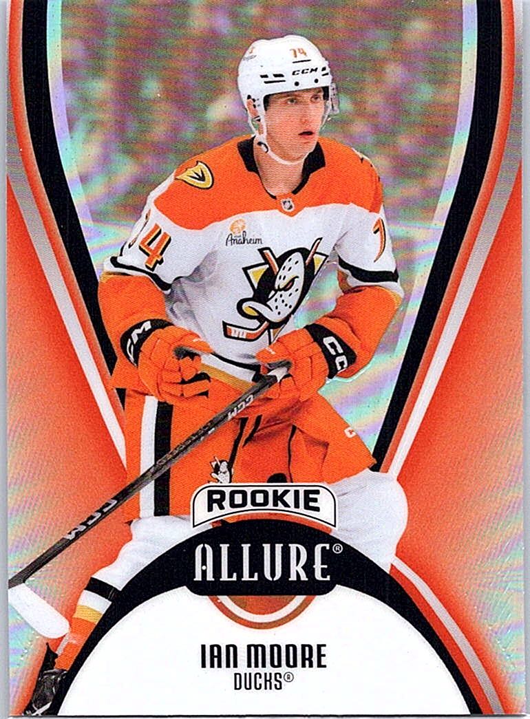 2025-26 Upper Deck Allure - Red Rainbow Ian Moore #116 front