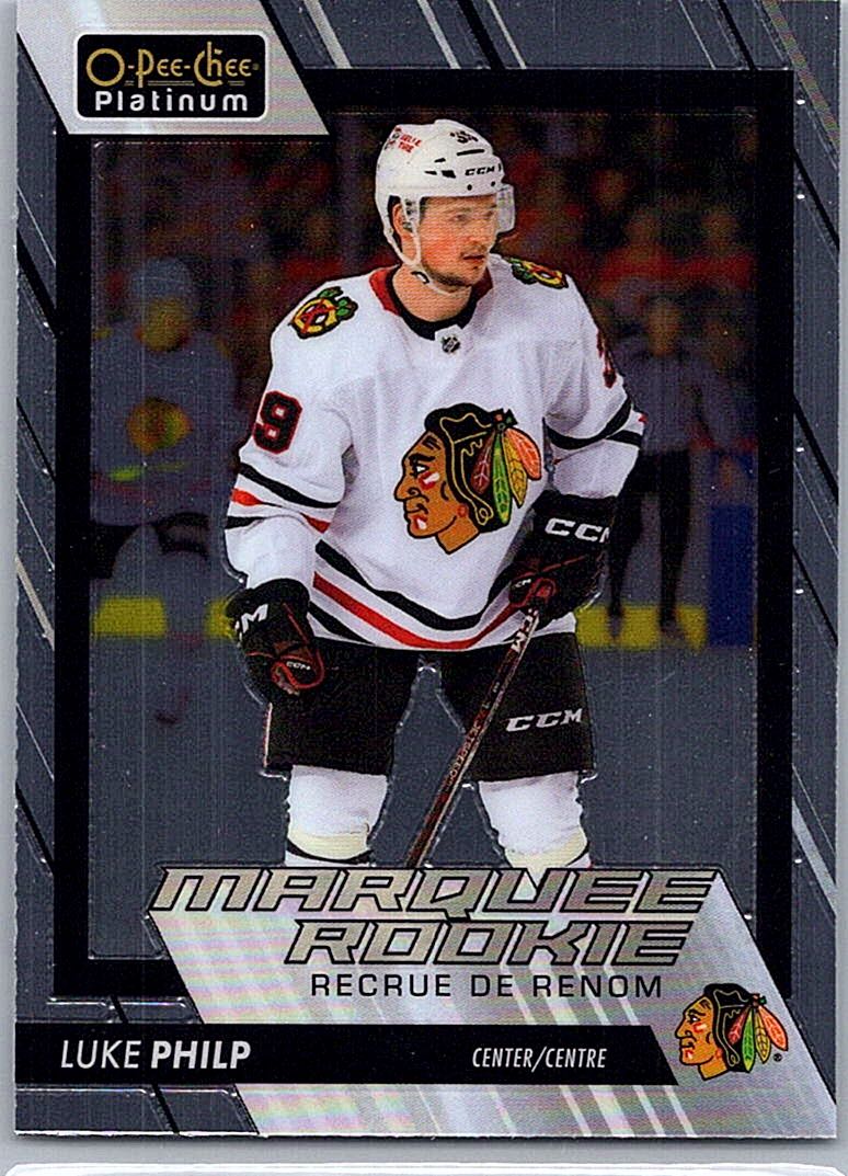 2023-24 O-Pee-Chee Platinum Luke Philp #214 RC front