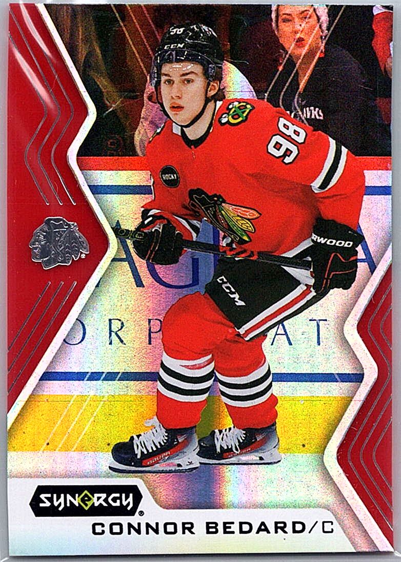 2024-25 Upper Deck Synergy - Red Codes Connor Bedard #57 front