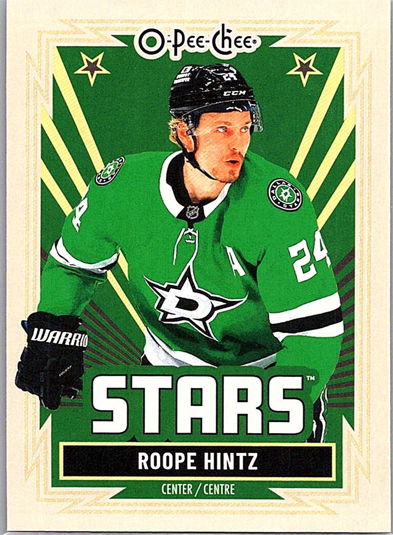 2025-26 O-Pee-Chee - Retro Roope Hintz #42 front