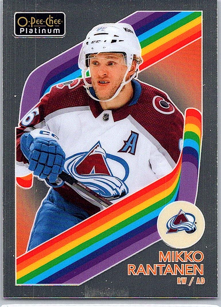 2023-24 O-Pee-Chee Platinum - Retro Mikko Rantanen #R-25 front