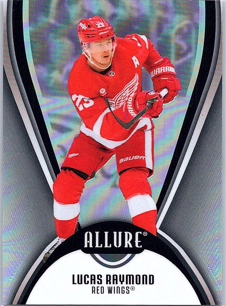2025-26 Upper Deck Allure - Black Rainbow Lucas Raymond #70 front