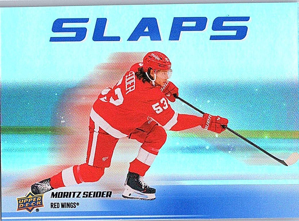 2025-26 Upper Deck - Slaps Moritz Seider #SL-9 front