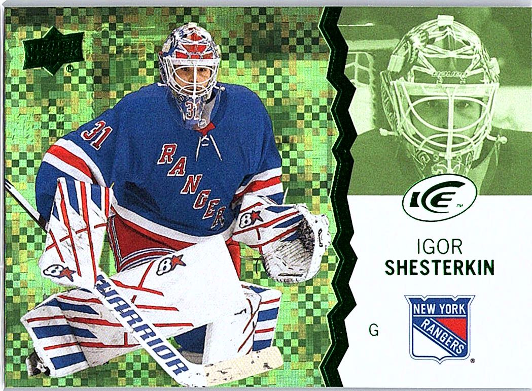 2023-24 Upper Deck Ice - Green Igor Shesterkin #29 front