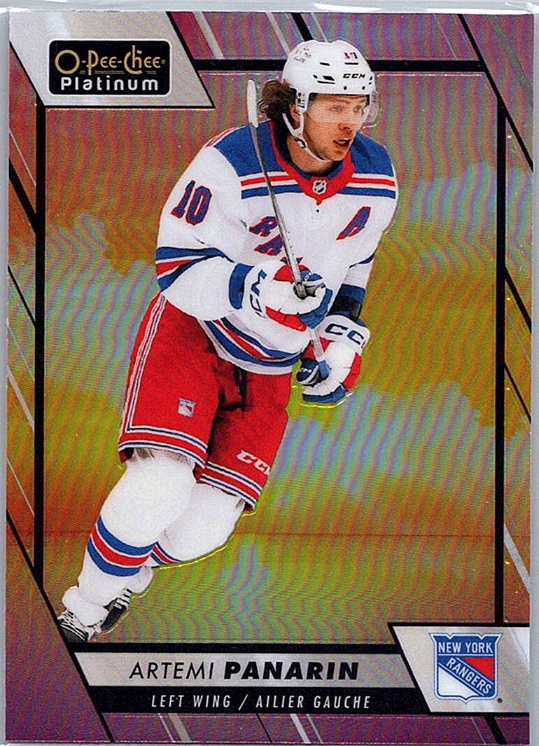 2023-24 O-Pee-Chee Platinum - Sunset Artemi Panarin #138 front
