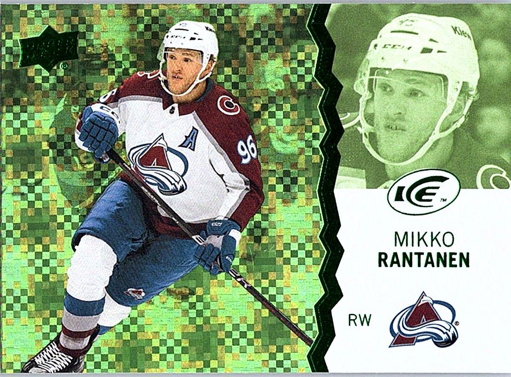 2023-24 Upper Deck Ice - Green Mikko Rantanen #49 front