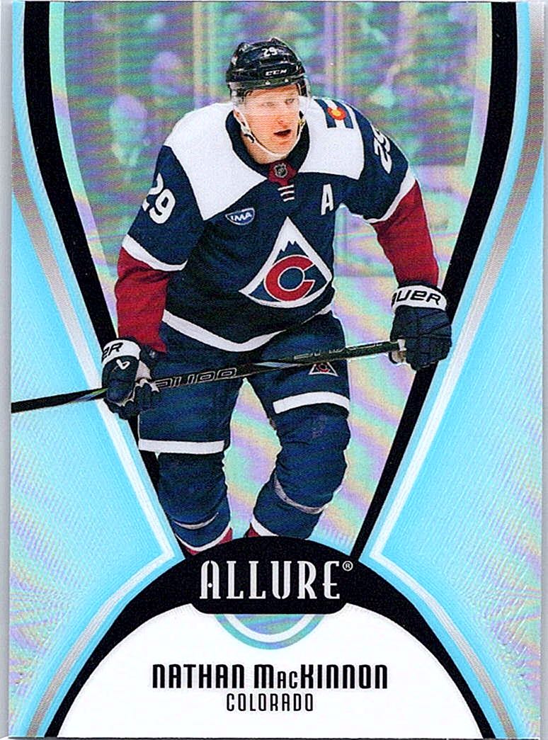 2025-26 Upper Deck Allure Nathan MacKinnon #19 front