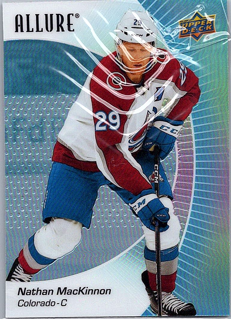 2023-24 Upper Deck Allure Nathan MacKinnon #50 front