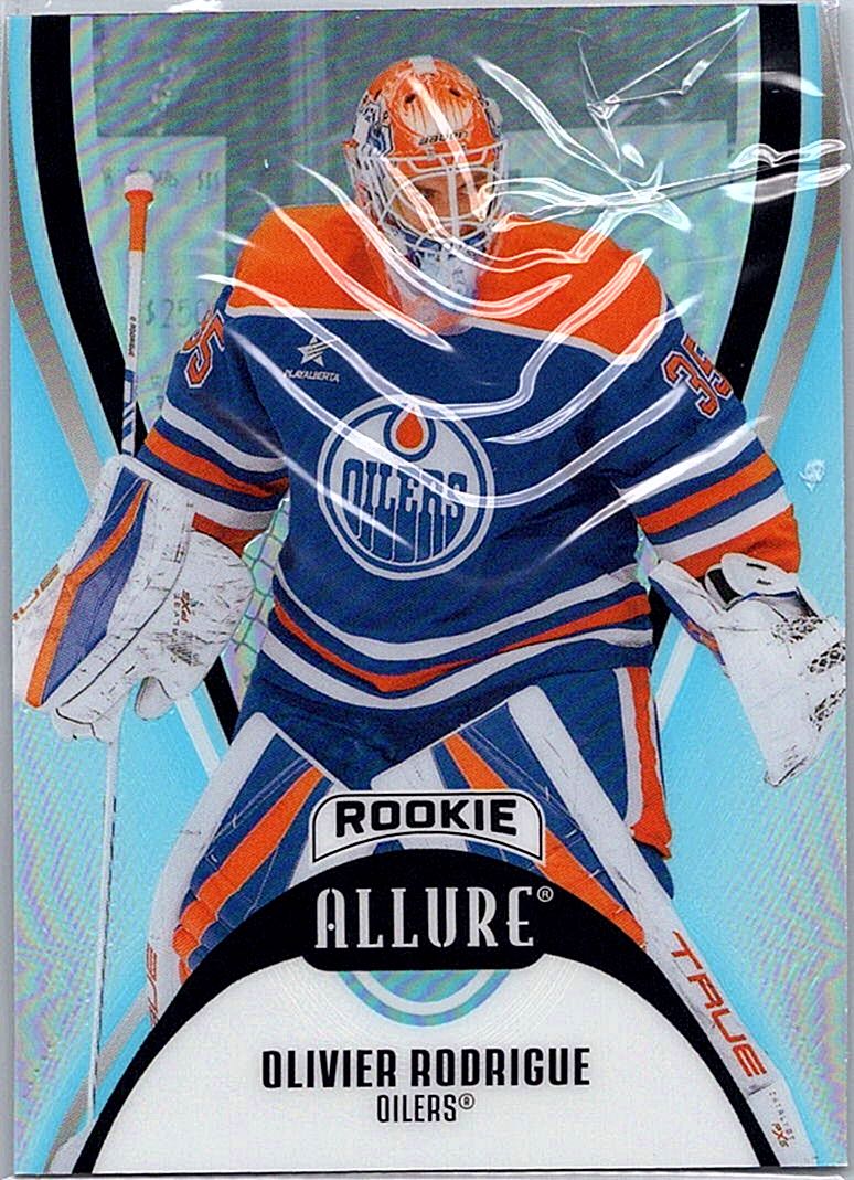 2025-26 Upper Deck Allure Olivier Rodrigue #124 RC front