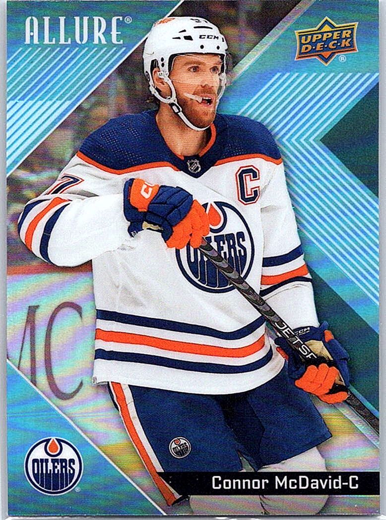 2024-25 Upper Deck Allure Connor McDavid #97 front