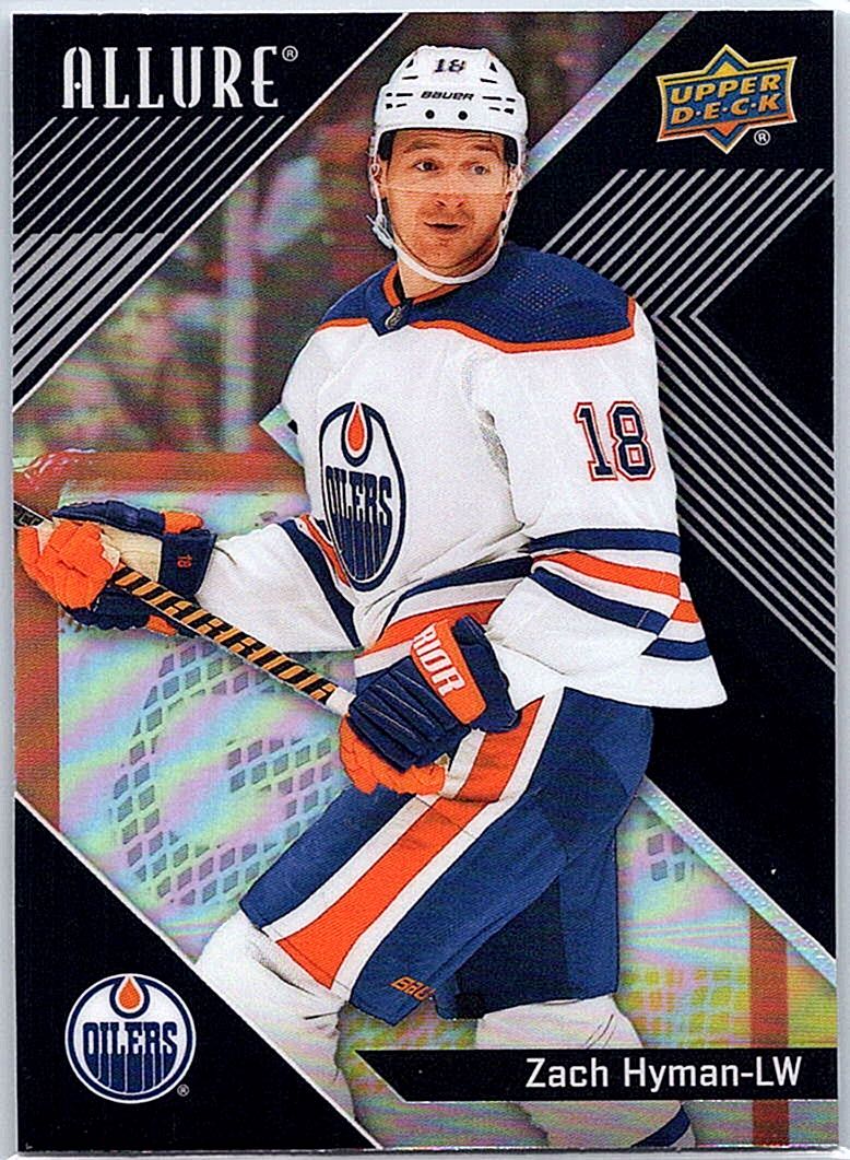 2024-25 Upper Deck Allure - Black Rainbow Zach Hyman #2 front