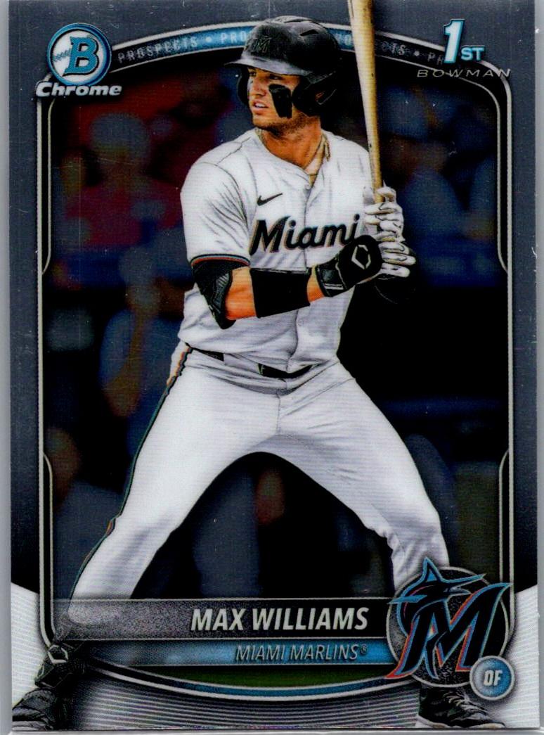 2025 Bowman Draft - Chrome Max Williams #BDC-68 front