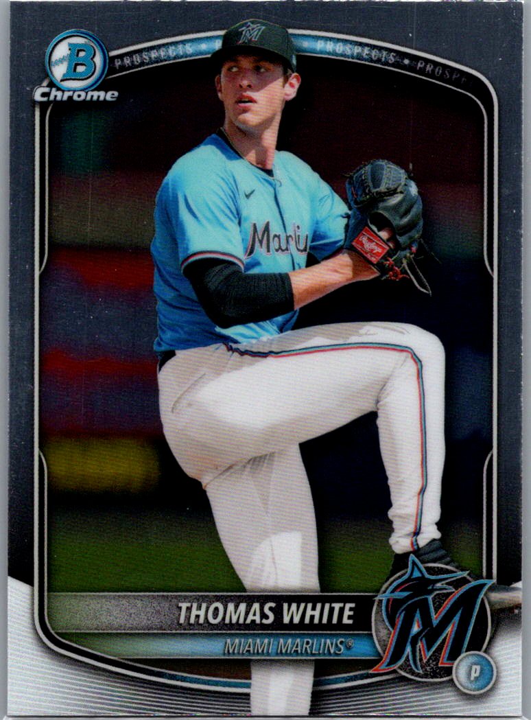 2025 Bowman Draft - Chrome Thomas White #BDC-26 front