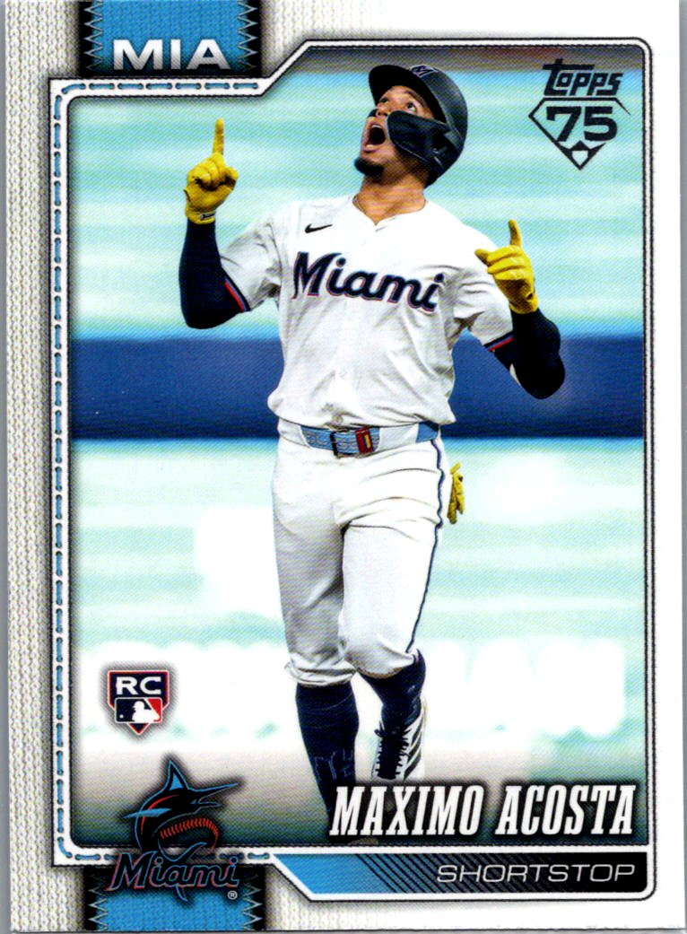 2026 Topps Maximo Acosta #172 RC front