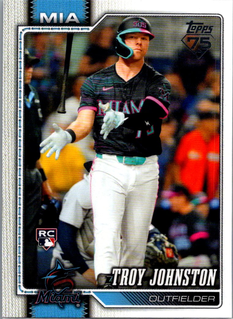 2026 Topps Troy Johnston #317 RC front