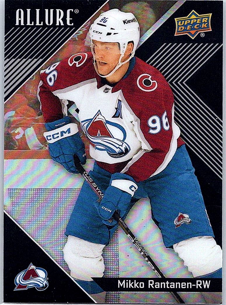 2024-25 Upper Deck Allure - Black Rainbow Mikko Rantanen #72 front