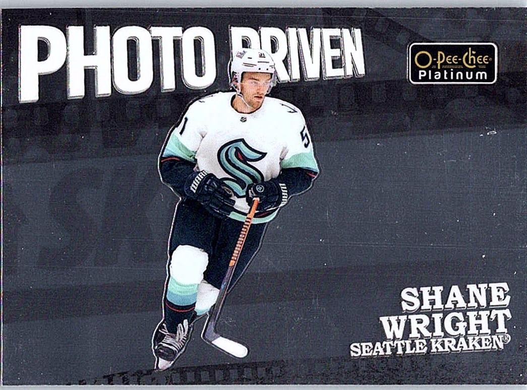 2022-23 O-Pee-Chee Platinum - Photo-Driven Shane Wright #PD-13 front