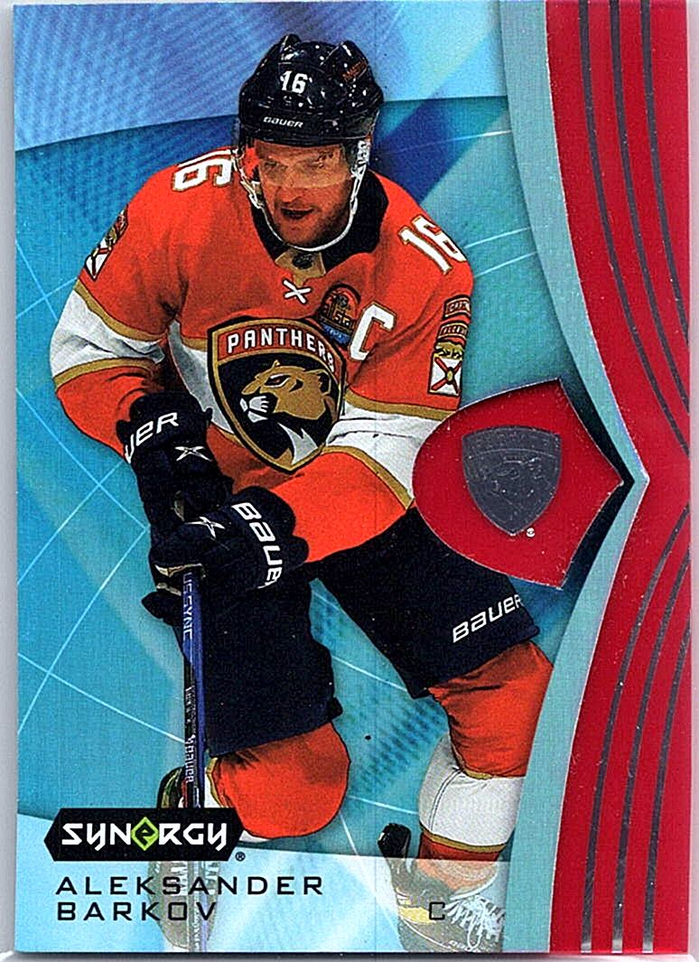2023-24 Upper Deck Synergy - Red Codes Aleksander Barkov #19 front