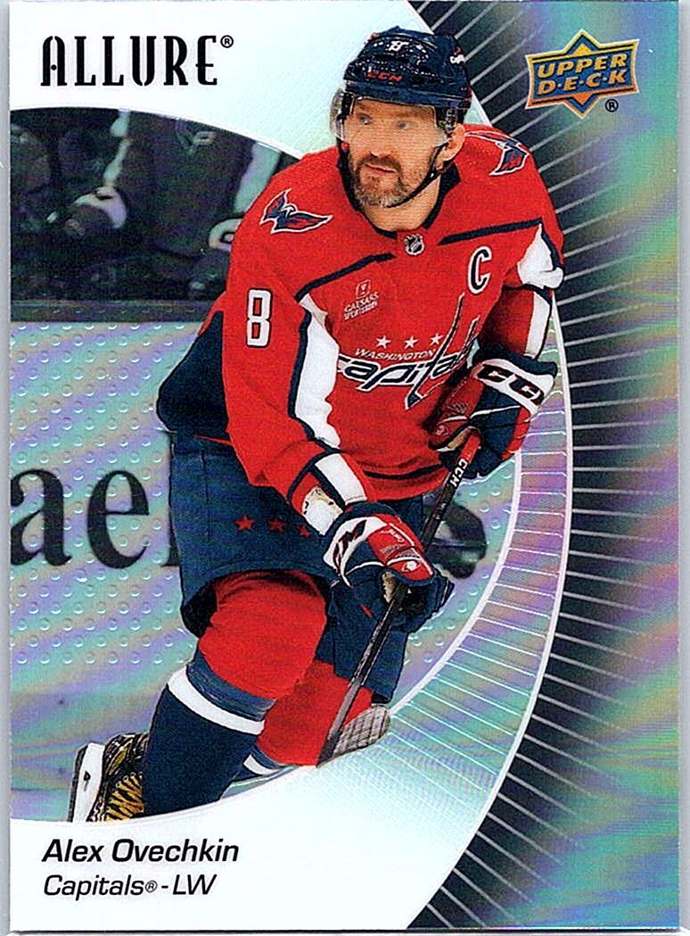 2023-24 Upper Deck Allure - Black Rainbow Alex Ovechkin #49 front