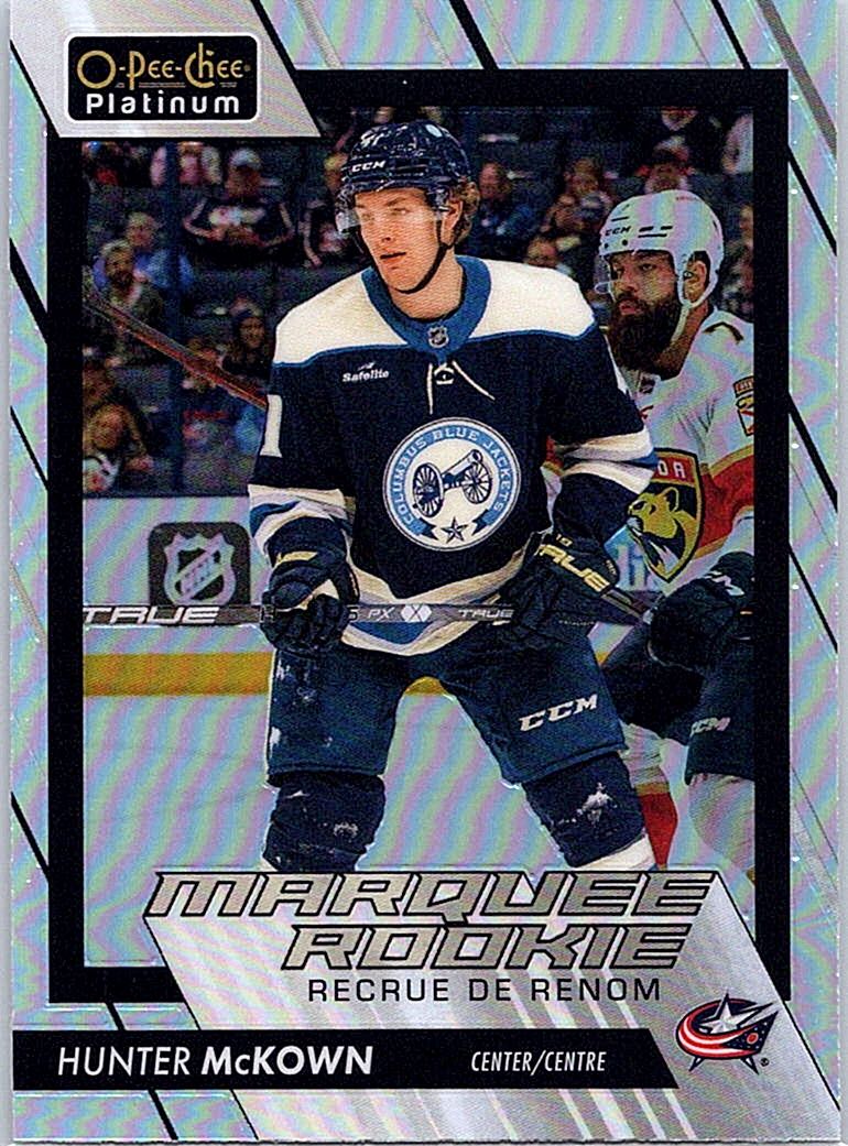 2023-24 O-Pee-Chee Platinum - Rainbow Hunter McKown #211 front