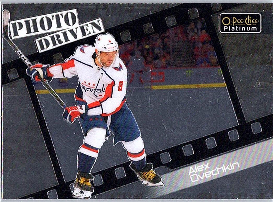 2023-24 O-Pee-Chee Platinum - Photo Driven Alex Ovechkin #PD-1 front