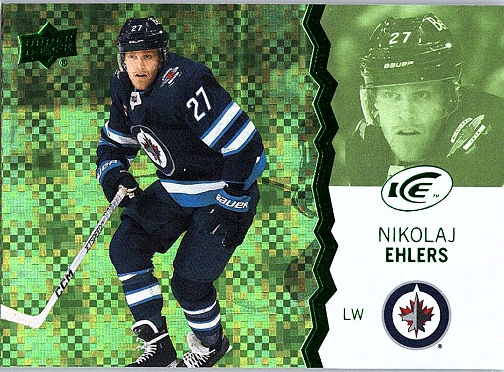 2023-24 Upper Deck Ice - Green Nikolaj Ehlers #38 front