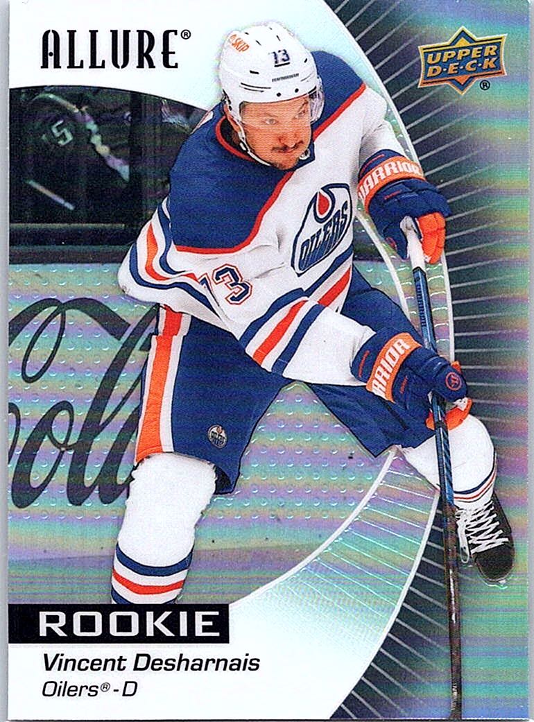 2023-24 Upper Deck Allure - Black Rainbow Vincent Desharnais #142 RC front