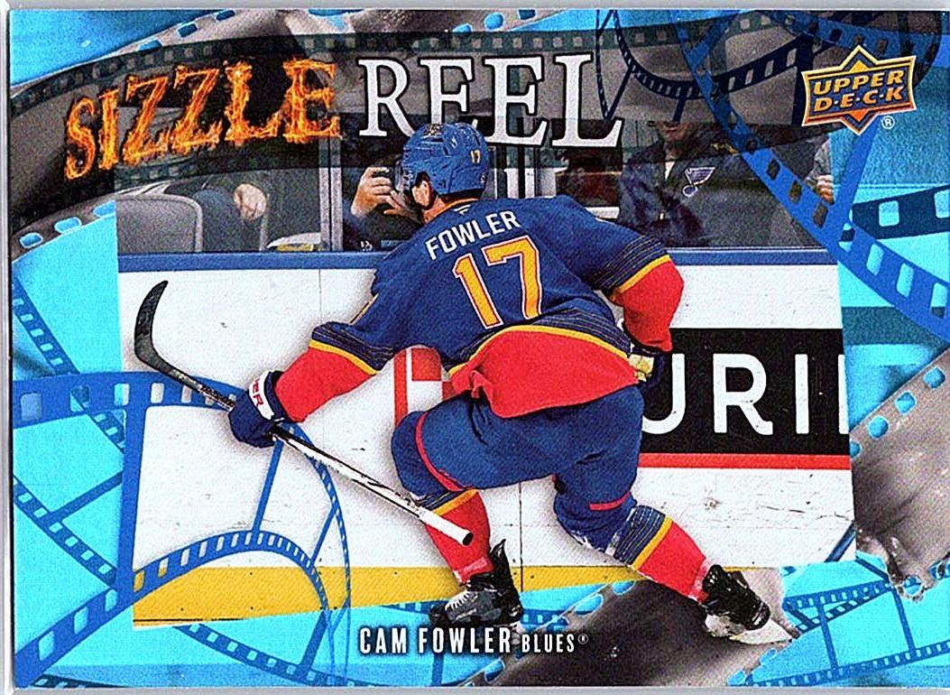 2025-26 Upper Deck - Sizzle Reel Cam Fowler #SR-21 front