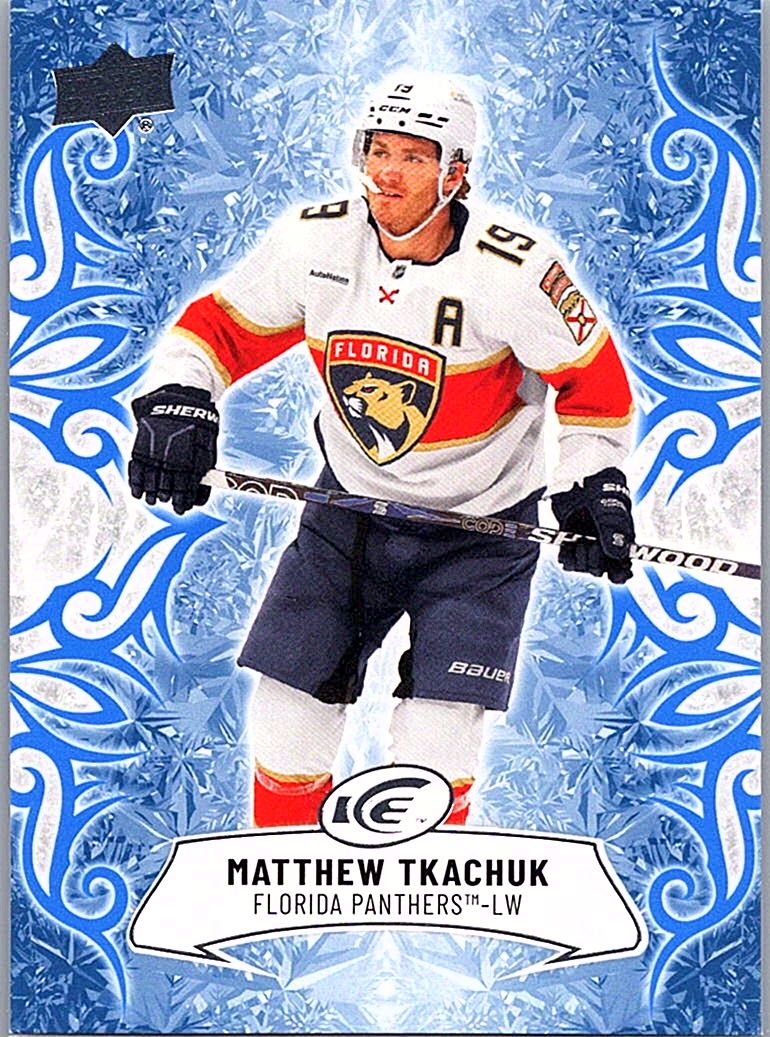 2024-25 Upper Deck Ice Matthew Tkachuk #71 front