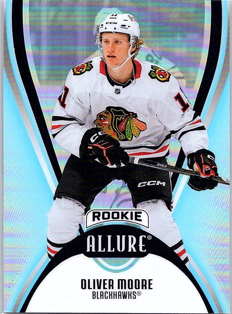 2025-26 Upper Deck Allure Oliver Moore #133 RC front
