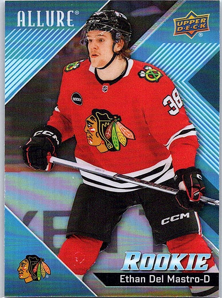 2024-25 Upper Deck Allure Ethan Del Mastro #145 RC front