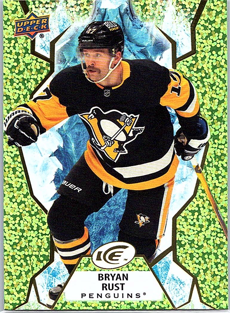 2021-22 Upper Deck Ice - Green Bryan Rust #2 front