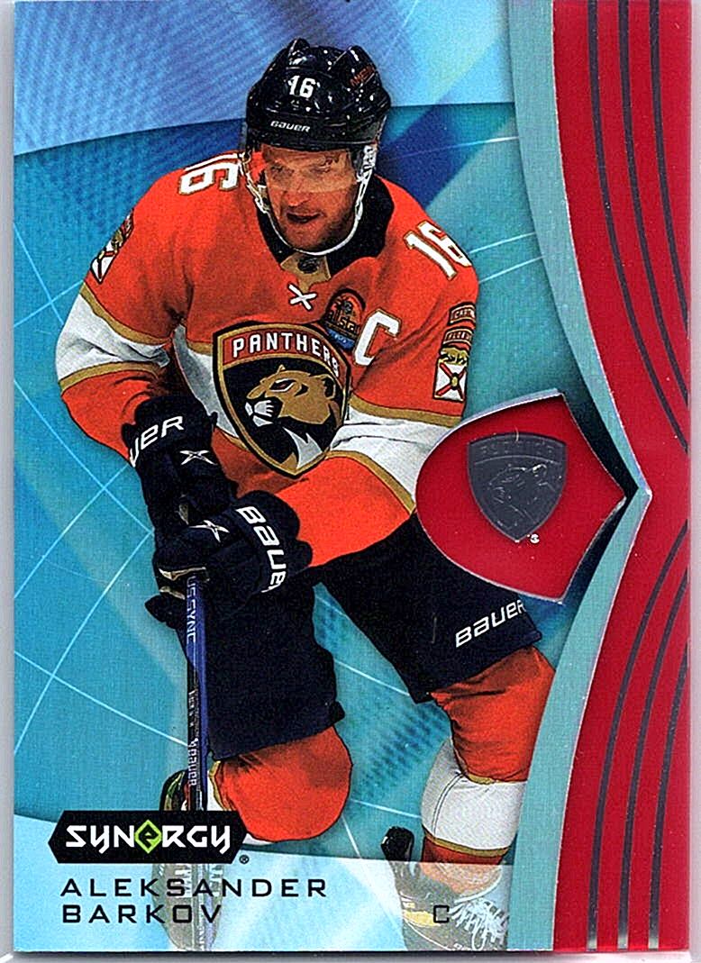 2023-24 Upper Deck Synergy - Red Aleksander Barkov #19 front