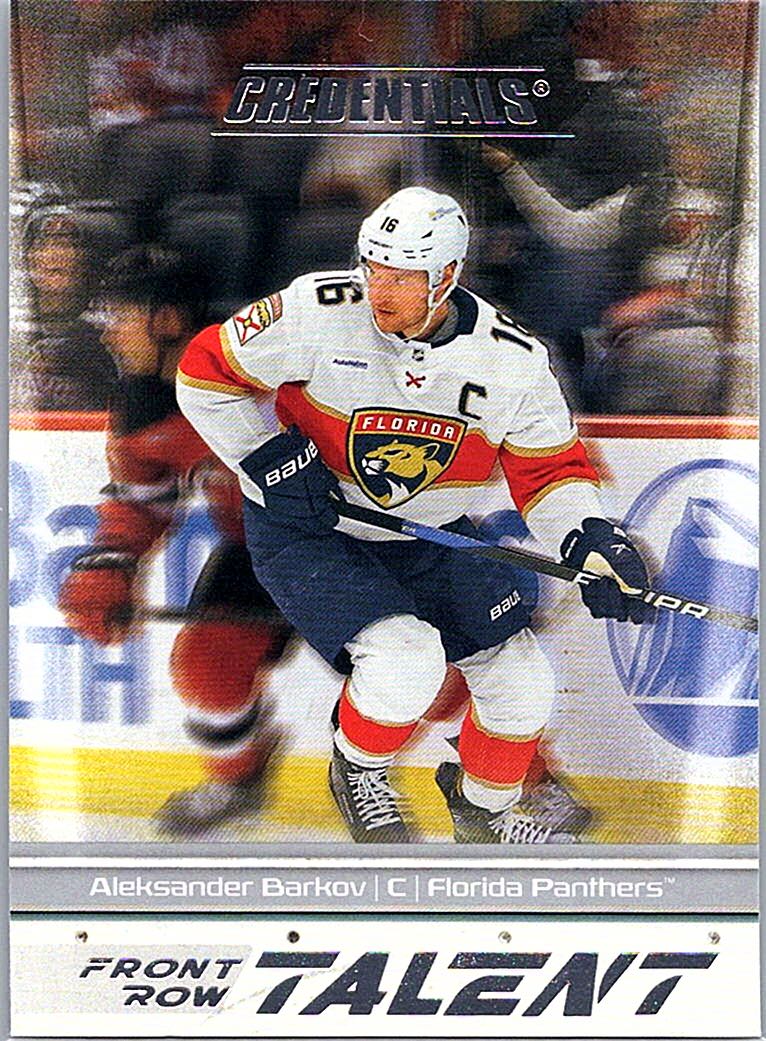 2024-25 Upper Deck Credentials - Front Row Talent Aleksander Barkov #FRT-AB front