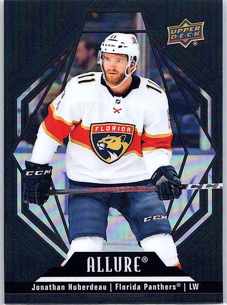 2022-23 Upper Deck Allure - Black Rainbow Jonathan Huberdeau #6 front