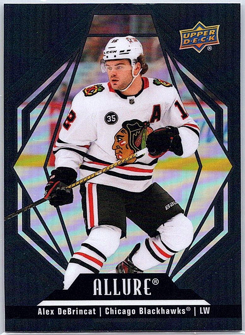 2022-23 Upper Deck Allure - Black Rainbow Alex DeBrincat #56 front