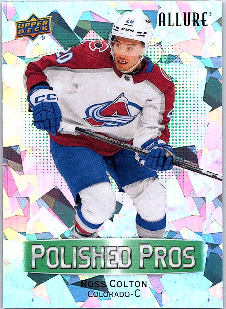 2023-24 Upper Deck Allure - Polished Pros Green Ross Colton #PP-10 SN249 front